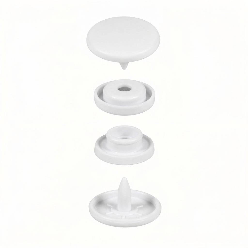 12 mm Plastic Snap Button Mould Tool for Fabric & Garments – Image 3