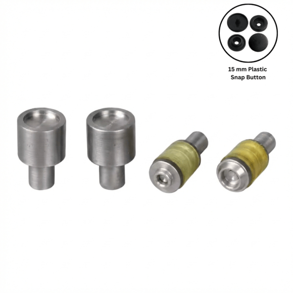 15 mm Plastic Snap Button Mould Tool for Fabric & Garments