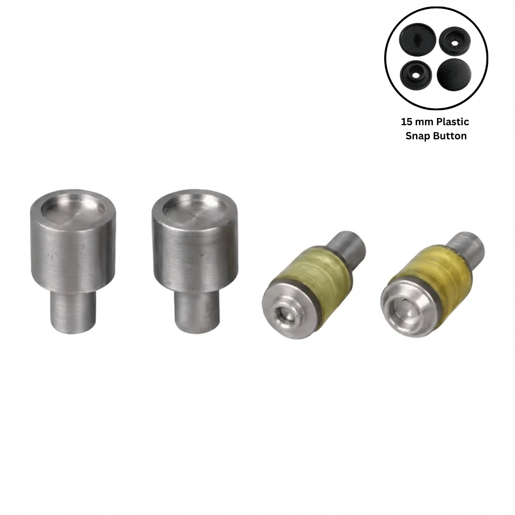 15 mm Plastic Snap Button Mould Tool for Fabric & Garments