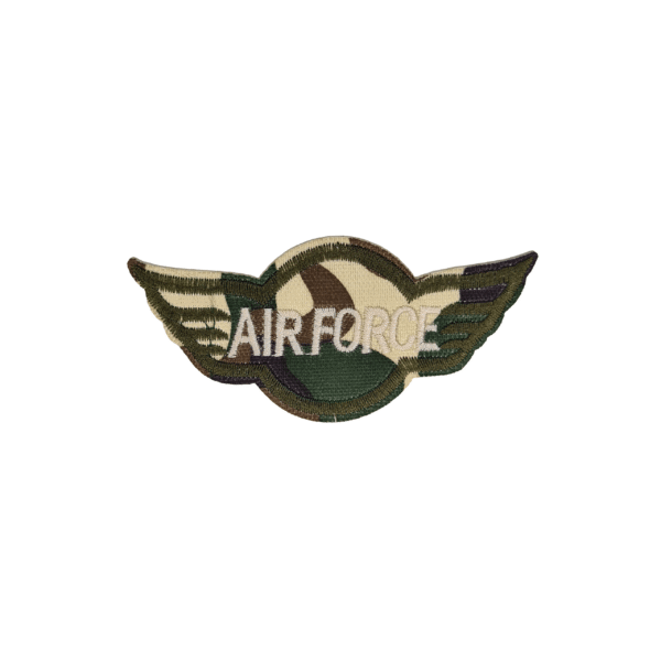 Airforce Wing Embroidered Patch – Camouflage Style