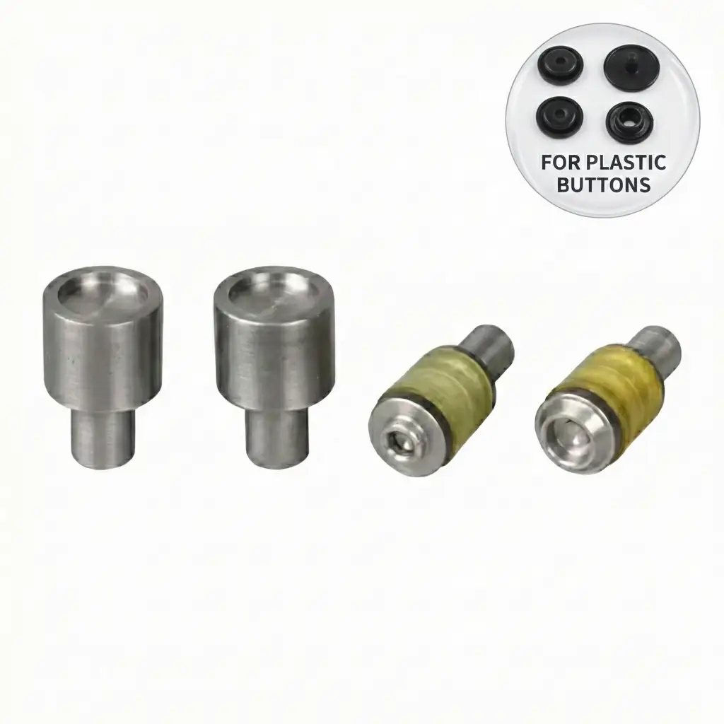 12mm Plastic Snap Button Mould Tool for Fabric & Garments