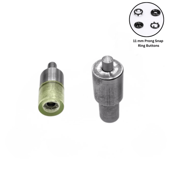 11 mm Prong Snap Ring Buttons Mould Tool Die