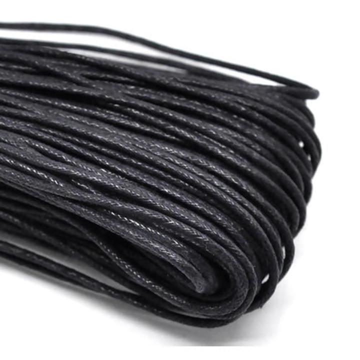 2.5 mm Black Wax Cord - 200 M - Image 2