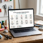 Stop Guessing Yardage: How Our 13 Free Sewing Calculators Take the Stress Out of Every Project Add TheyCraft website link